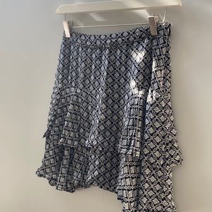 Part Two Print mini skirt